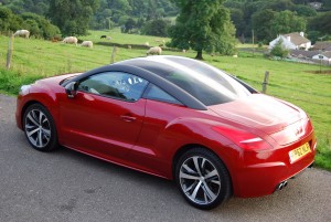 Peugeot RCZ GT rear and side high